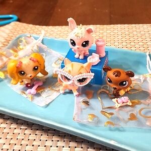 Littlest Pet Shop Set, 11 pieces